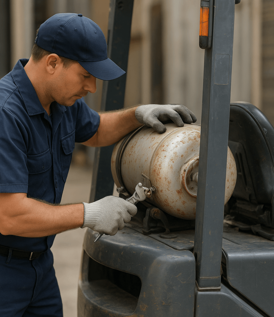 Mantenimiento a montacargas